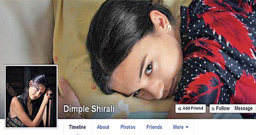 Dimple Shirali facebook